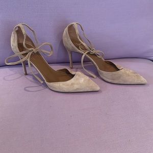 Aquazzura Suede Heels